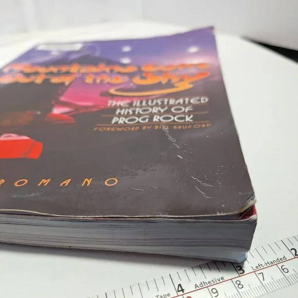 Mountains Come Out of the Sky Illustrated History of Prog Rock Used Library Book - Picture 10 of 16